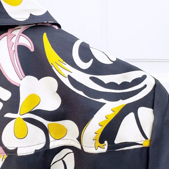 Tory Burch floral-print silk shirtdress - Picture 16 of 16